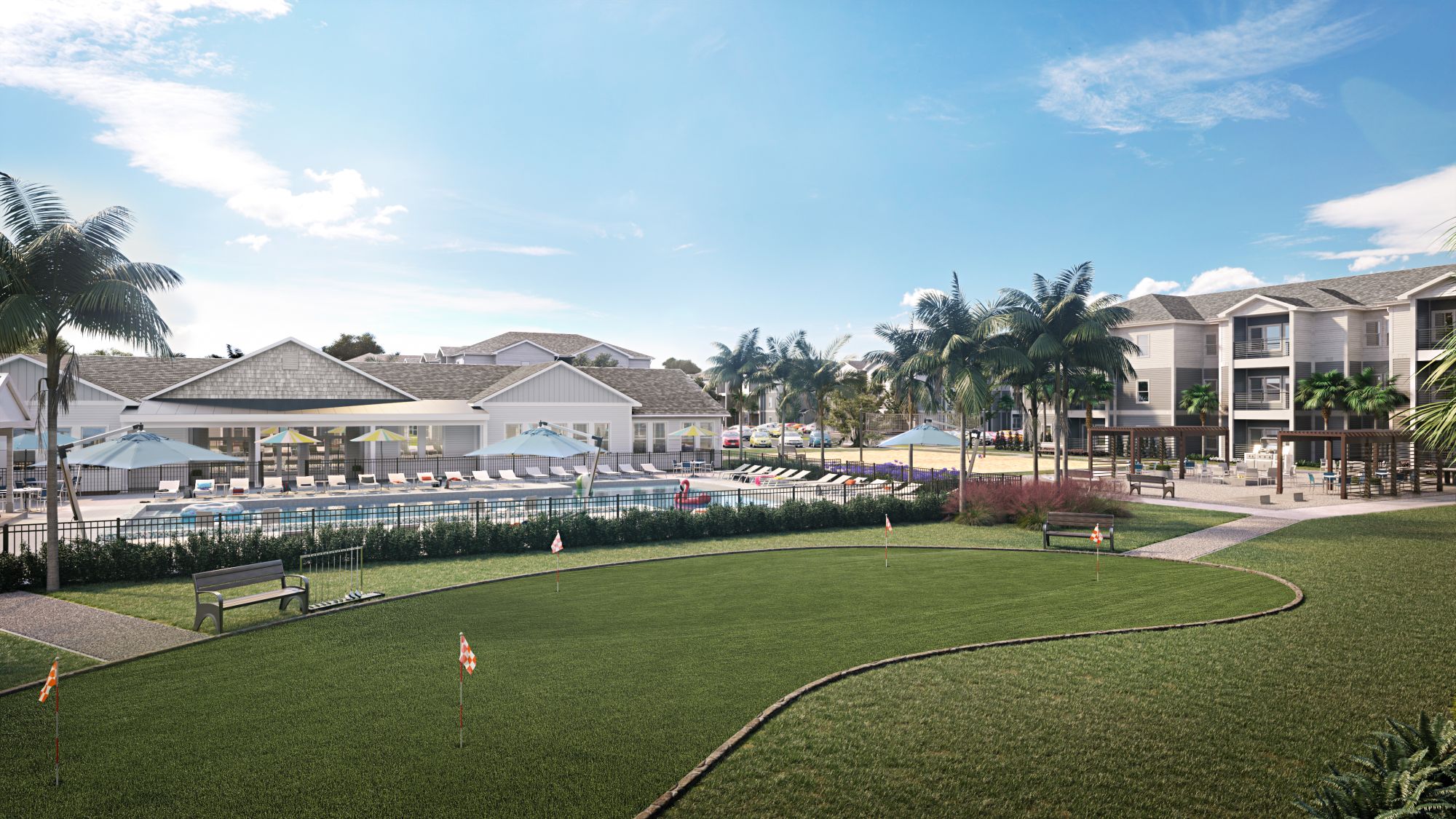 Halifax Apartments, Daytona Beach Mode 3 Architecture